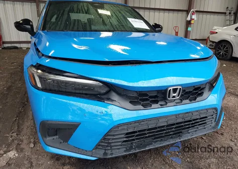 2022 Honda Civic Sport из США, поврежденный, VIN 19XFL2H83NE025092